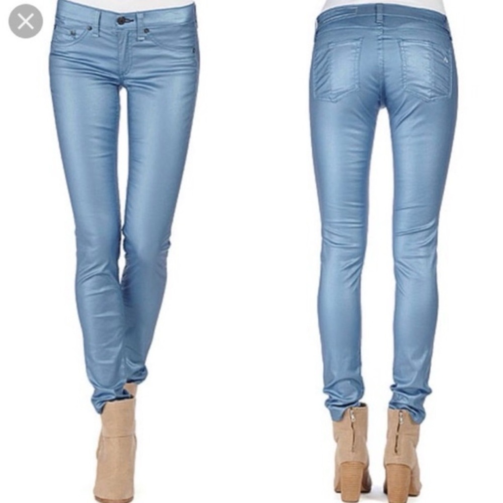 rag & bone Light Wash Skinny Jeans